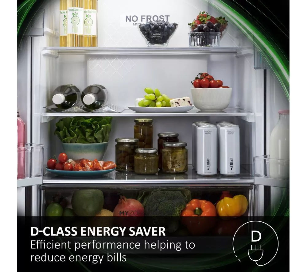 HAIER HDPW3618DNPK Smart 60 40 Fridge Freezer - Inox