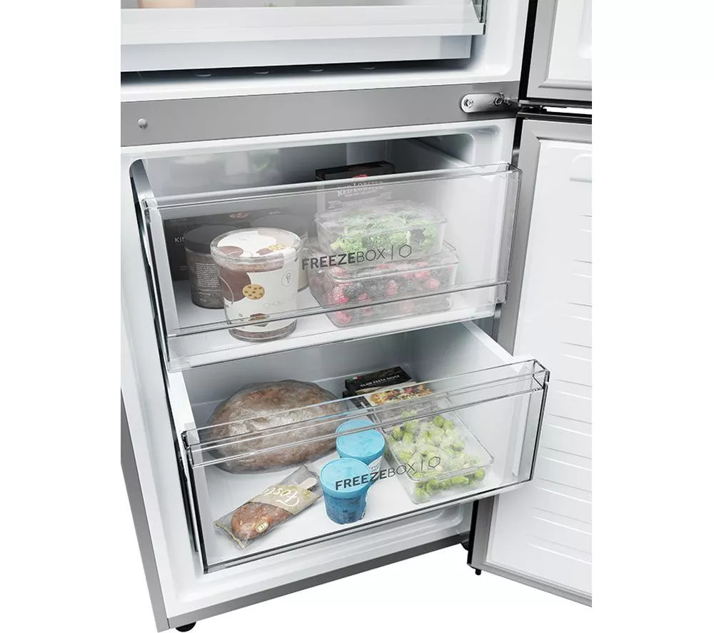 HAIER HDPW3618DNPK Smart 60 40 Fridge Freezer - Inox