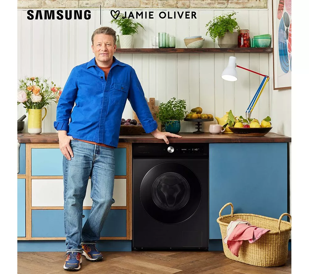 SAMSUNG Series 7 AI Energy SpaceMax WW11DB7B94GBU1 WiFi-enabled 11 kg 1400 Spin Washing Machine - Black