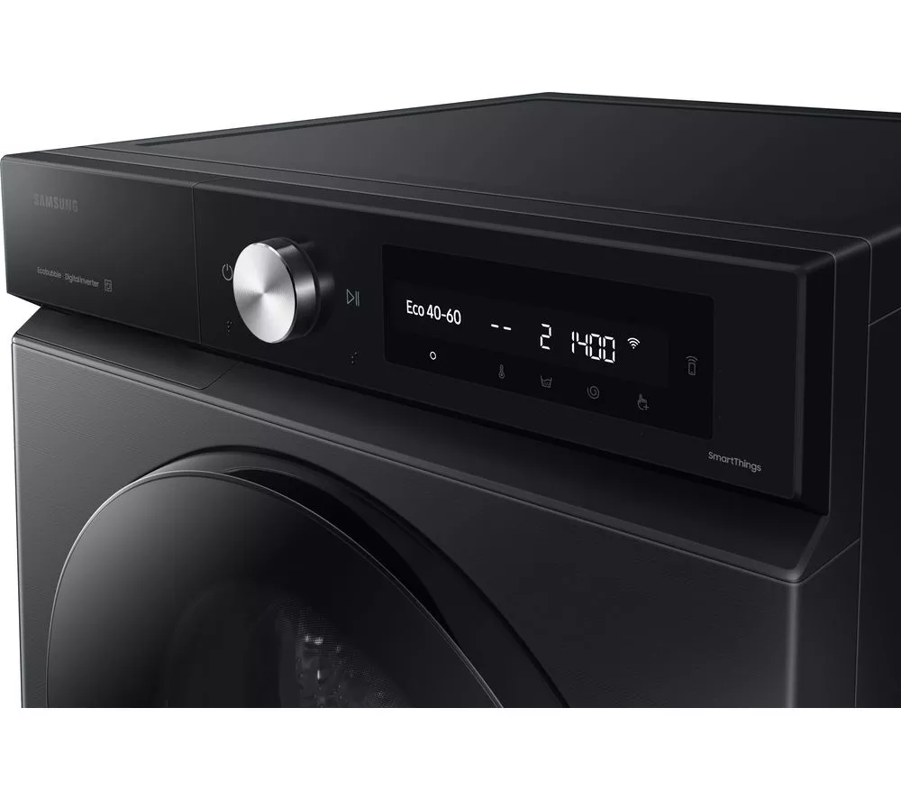 SAMSUNG Series 7 AI Energy AutoDose WW90DB7U94GBU1 WiFi-enabled 9 kg 1400 Spin Washing Machine - Black
