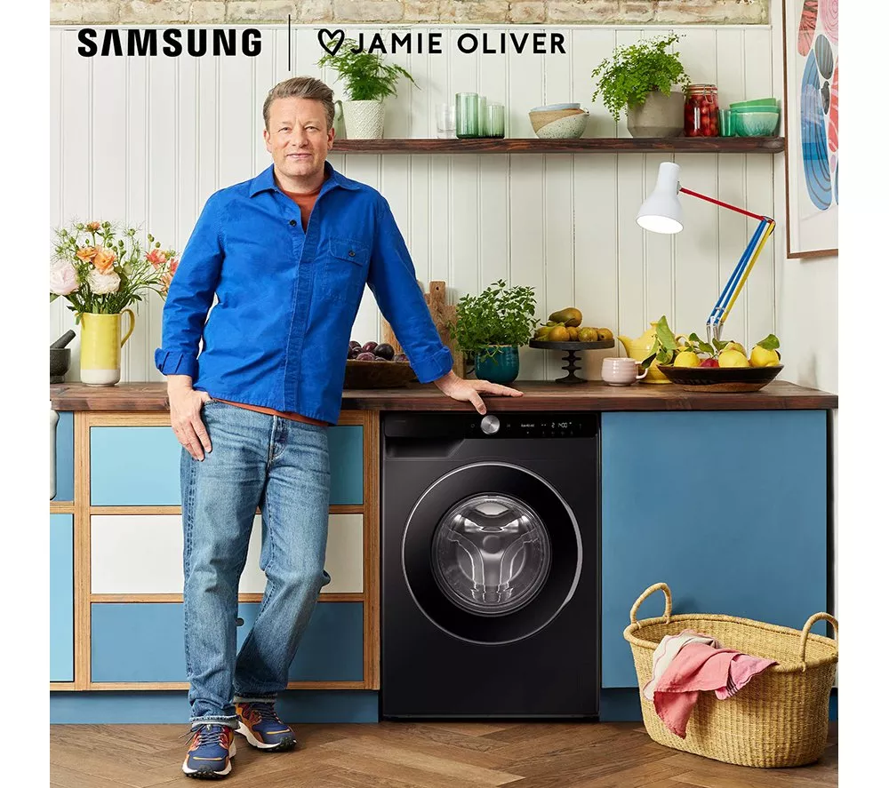 SAMSUNG Series 6 SpaceMax WW11DG6B85LBU1 WiFi-enabled 11 kg 1400 Spin Washing Machine - Black