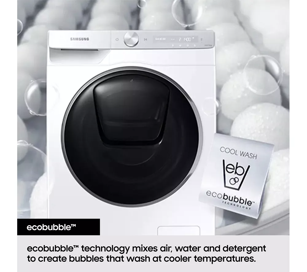 SAMSUNG Series 6 AI Energy WW90DG6U25LEU1 WiFi-enabled 9 kg 1400 Spin Washing Machine - White