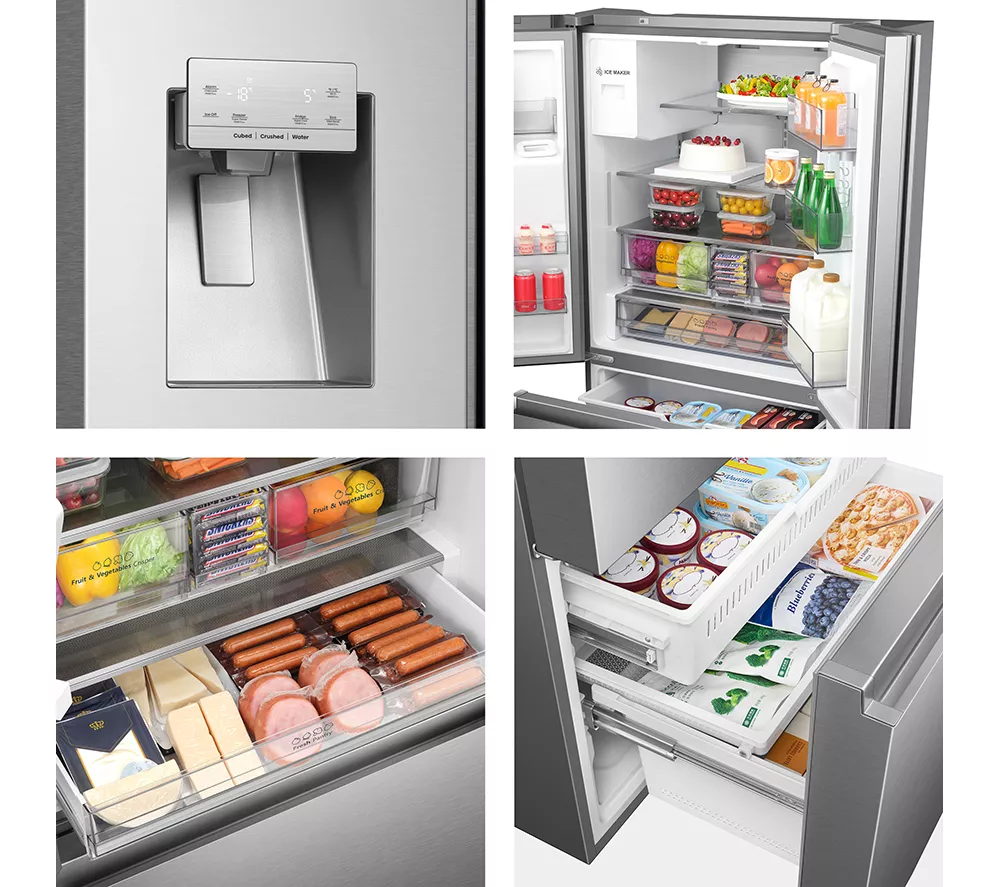HISENSE RF793N4SASE Smart Fridge Freezer - Stainless Steel