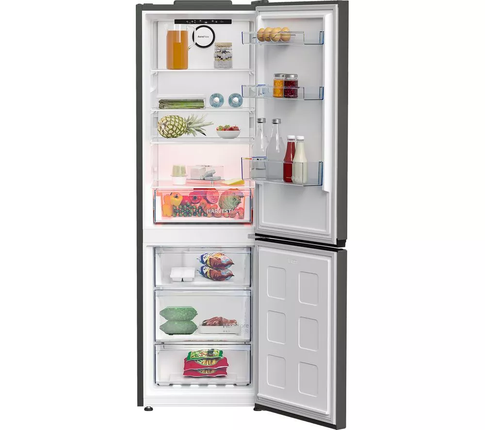 BEKO CNG5686VG 60 40 Fridge Freezer - Graphite