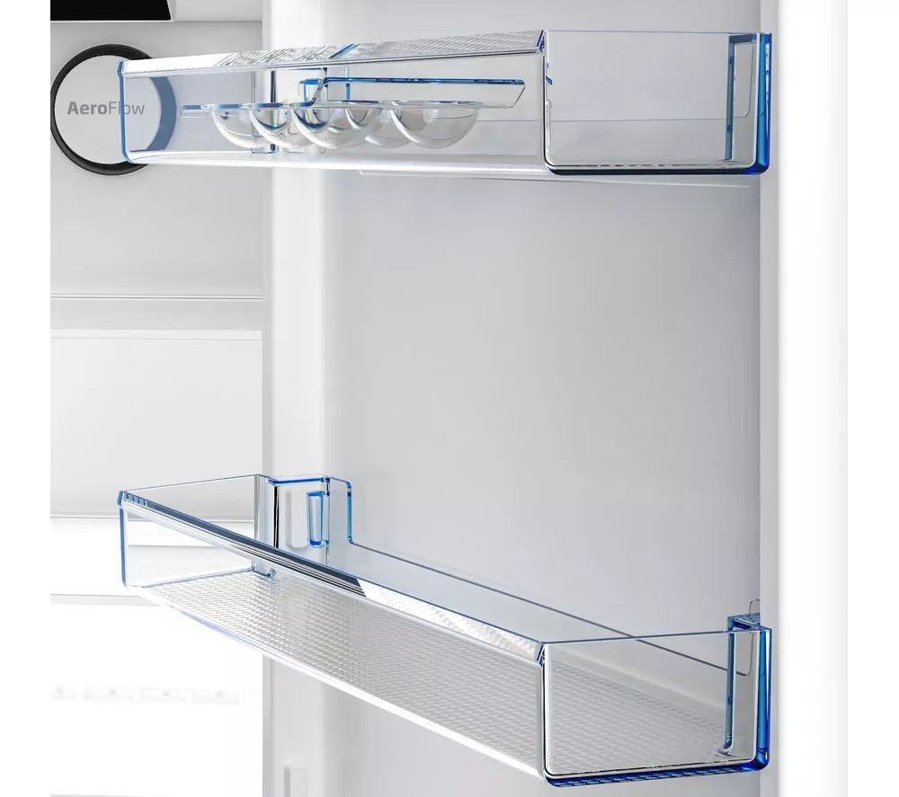 BEKO CNG5686VG 60 40 Fridge Freezer - Graphite