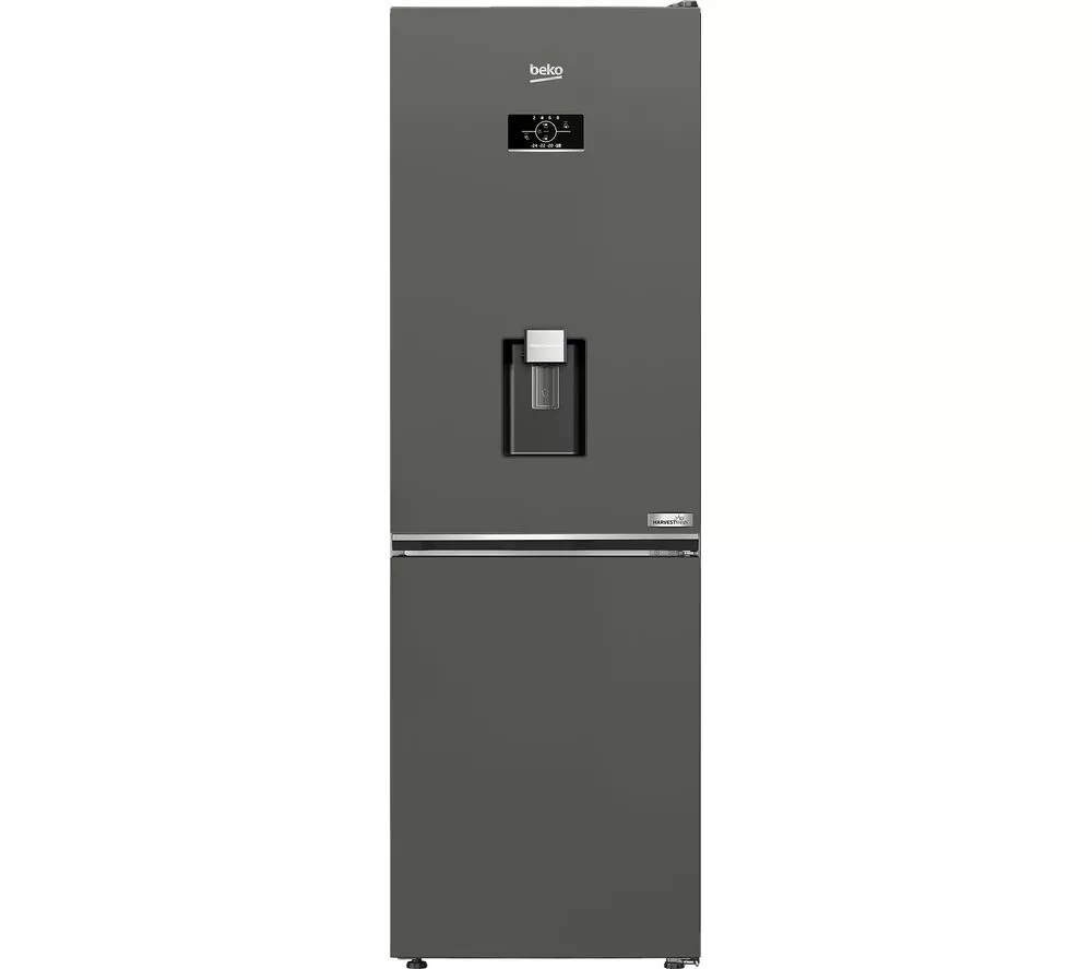 BEKO CNG4686DVG 60 40 Fridge Freezer - Graphite