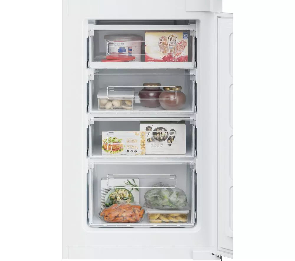 HOOVER HOB50S518EK Integrated 50 50 Fridge Freezer - Sliding Hinge