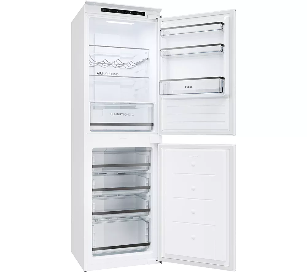 HAIER HB50T618FMK Integrated Smart 50 50 Fridge Freezer - Sliding Hinge