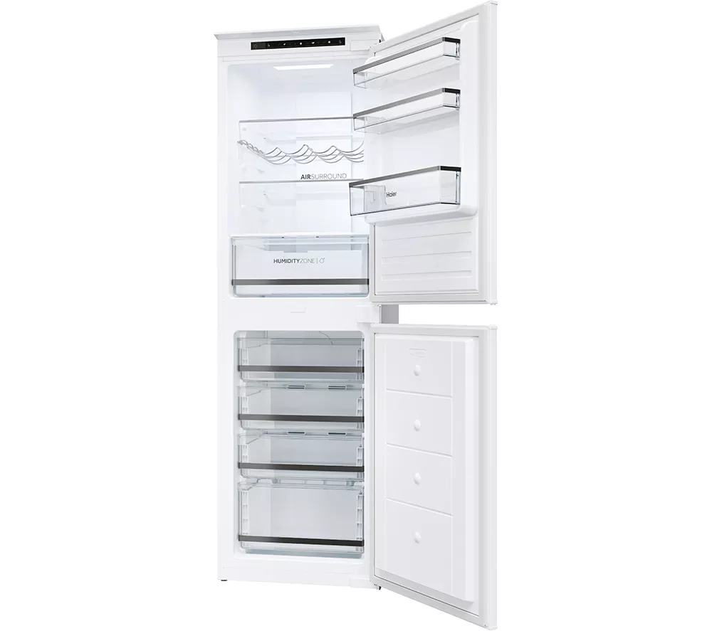 HAIER HB50T618FMK Integrated Smart 50 50 Fridge Freezer - Sliding Hinge