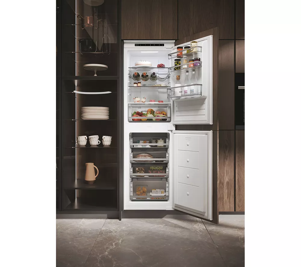 HAIER HB50T618FMK Integrated Smart 50 50 Fridge Freezer - Sliding Hinge