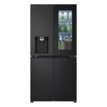 LG InstaView GMG860EPBE Smart Fridge Freezer - Matte Black
