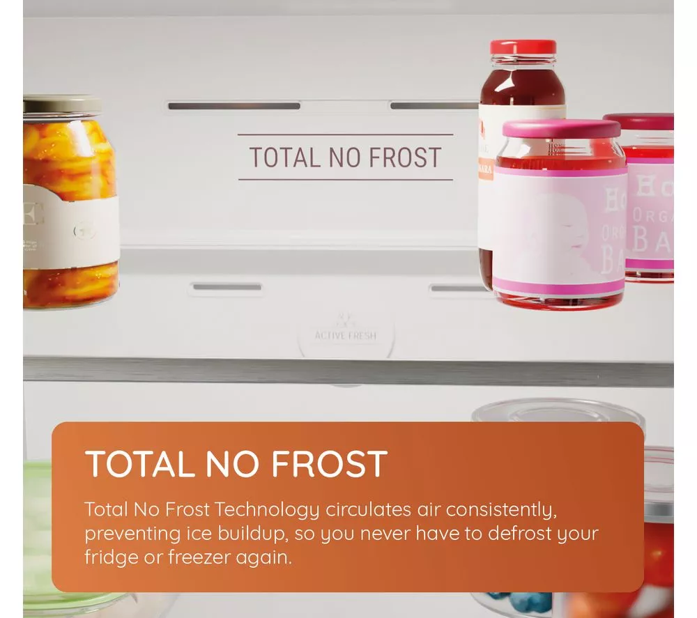 HOTPOINT Total No Frost HTC18 T322 UK Integrated 70 30 Fridge Freezer - Sliding Hinge