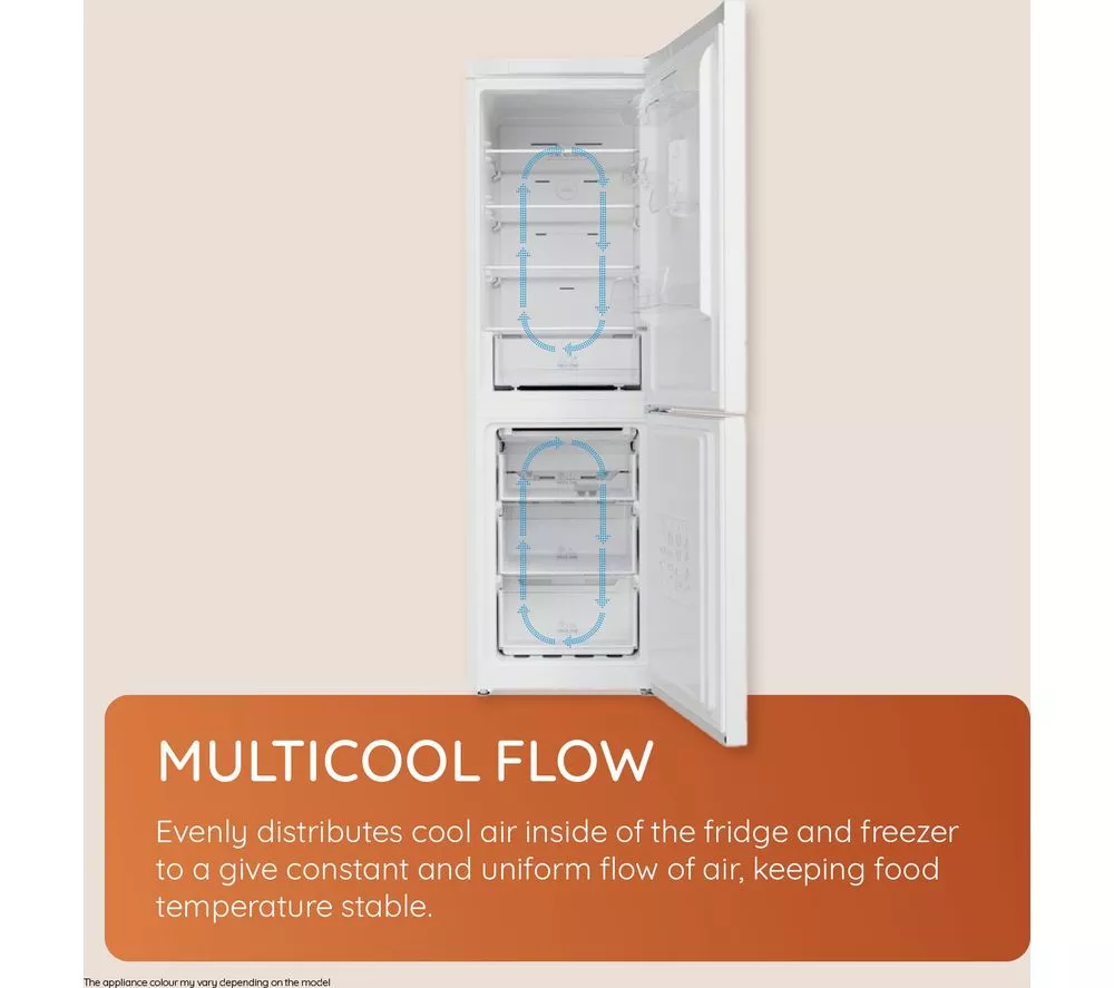 HOTPOINT Total No Frost HTC18 T322 UK Integrated 70 30 Fridge Freezer - Sliding Hinge