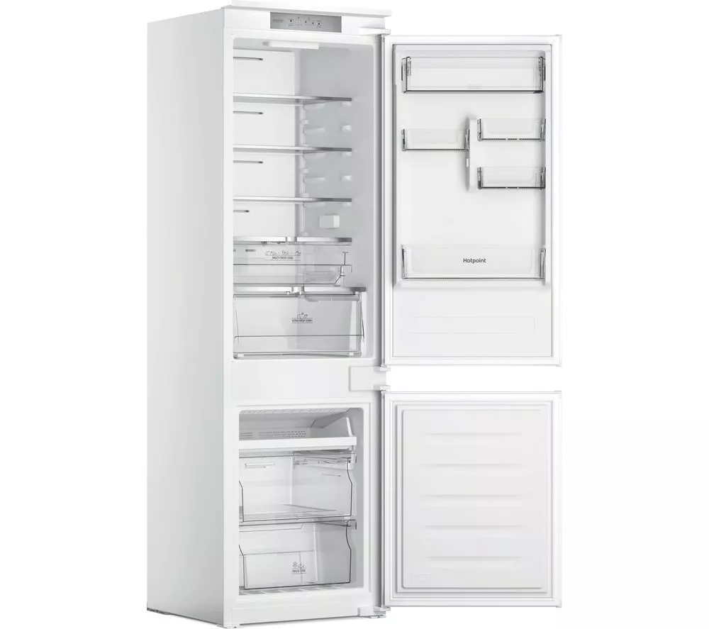 HOTPOINT Total No Frost HTC18 T322 UK Integrated 70 30 Fridge Freezer - Sliding Hinge