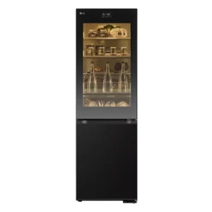 LG InstaView GBG7190CEV Smart 60 40 Fridge Freezer - Essence Black Steel