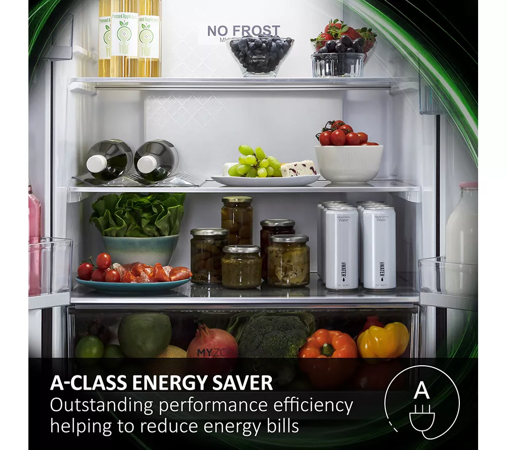 HAIER Series 7 HSW79F18ANMMUK American-Style Smart Fridge Freezer - Silver