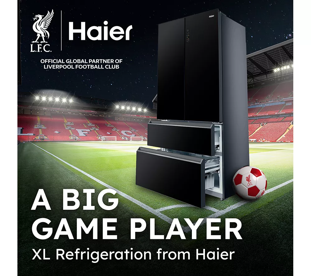 HAIER Series 7 HSW79F18ANMMUK American-Style Smart Fridge Freezer - Silver