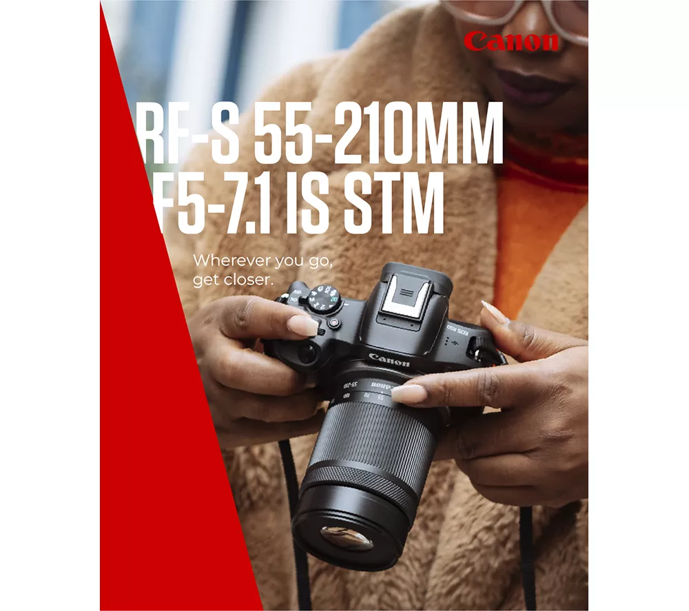 CANON RF-S 55-210 mm f 5-7.1 IS STM Telephoto Zoom Lens