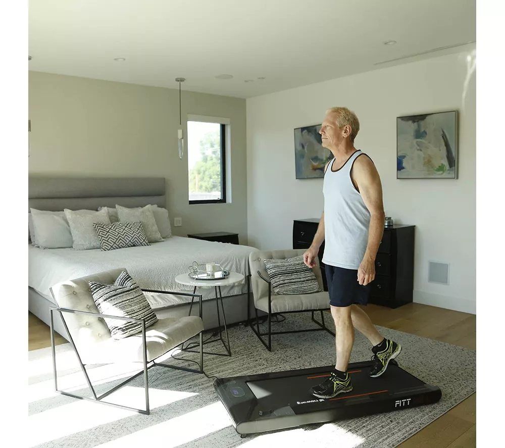 NEW IMAGE FITT Mill Smart Bluetooth Treadmill - Grey