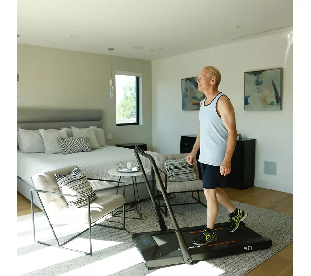 NEW IMAGE FITT Mill Smart Bluetooth Treadmill - Grey