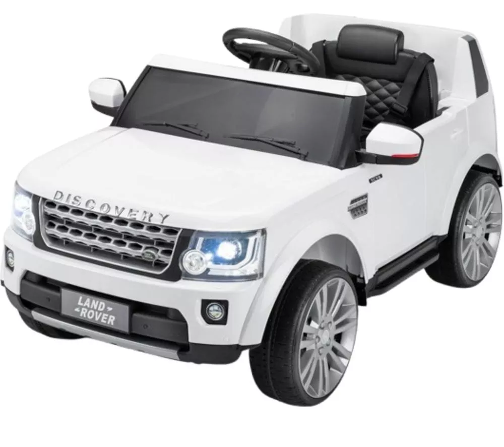 XOOTZ Land Rover Discovery 4 Kids Electric Ride-On Car - White