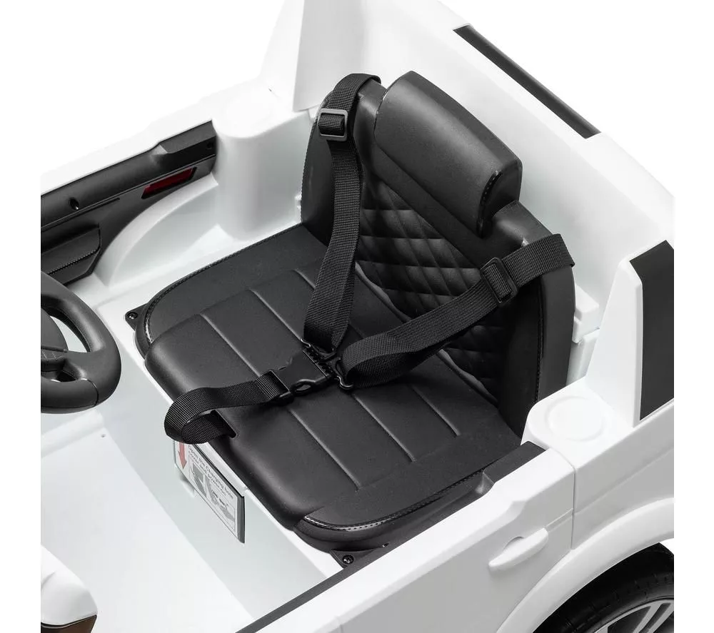 XOOTZ Land Rover Discovery 4 Kids Electric Ride-On Car - White