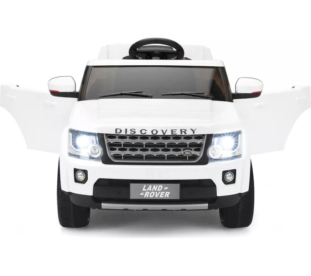 XOOTZ Land Rover Discovery 4 Kids Electric Ride-On Car - White
