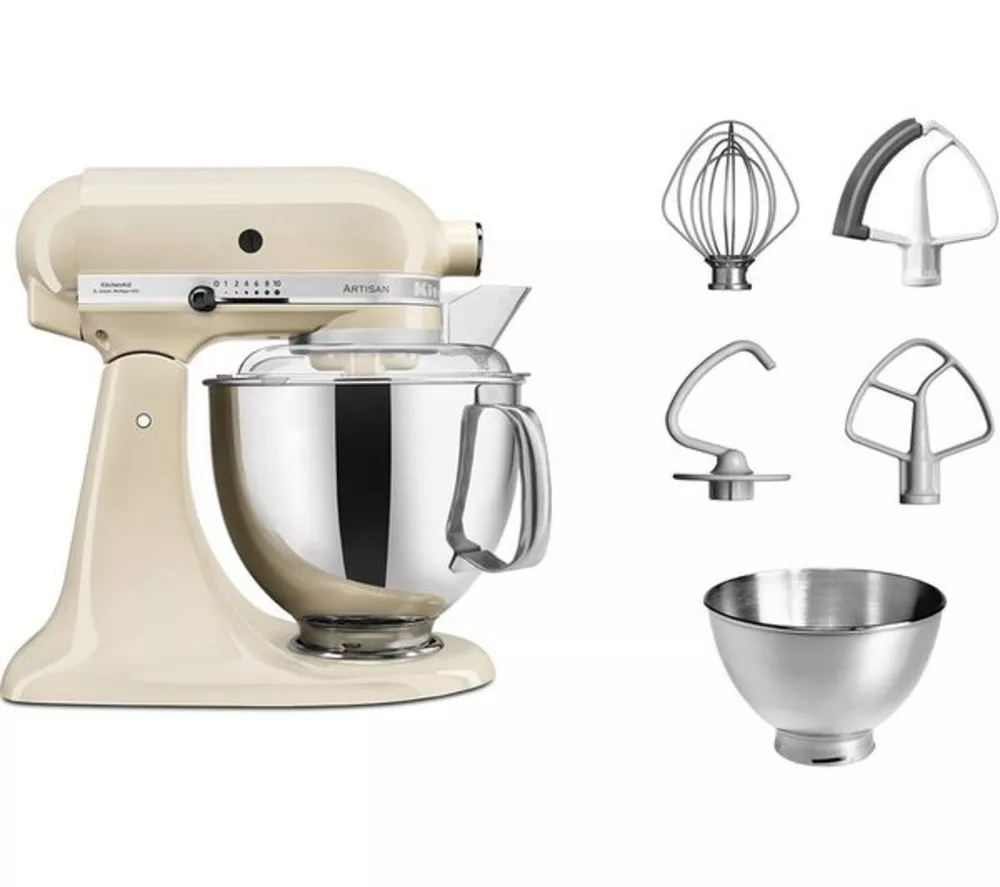 KITCHENAID Artisan 5KSM175PSBAC Stand Mixer - Almond Cream