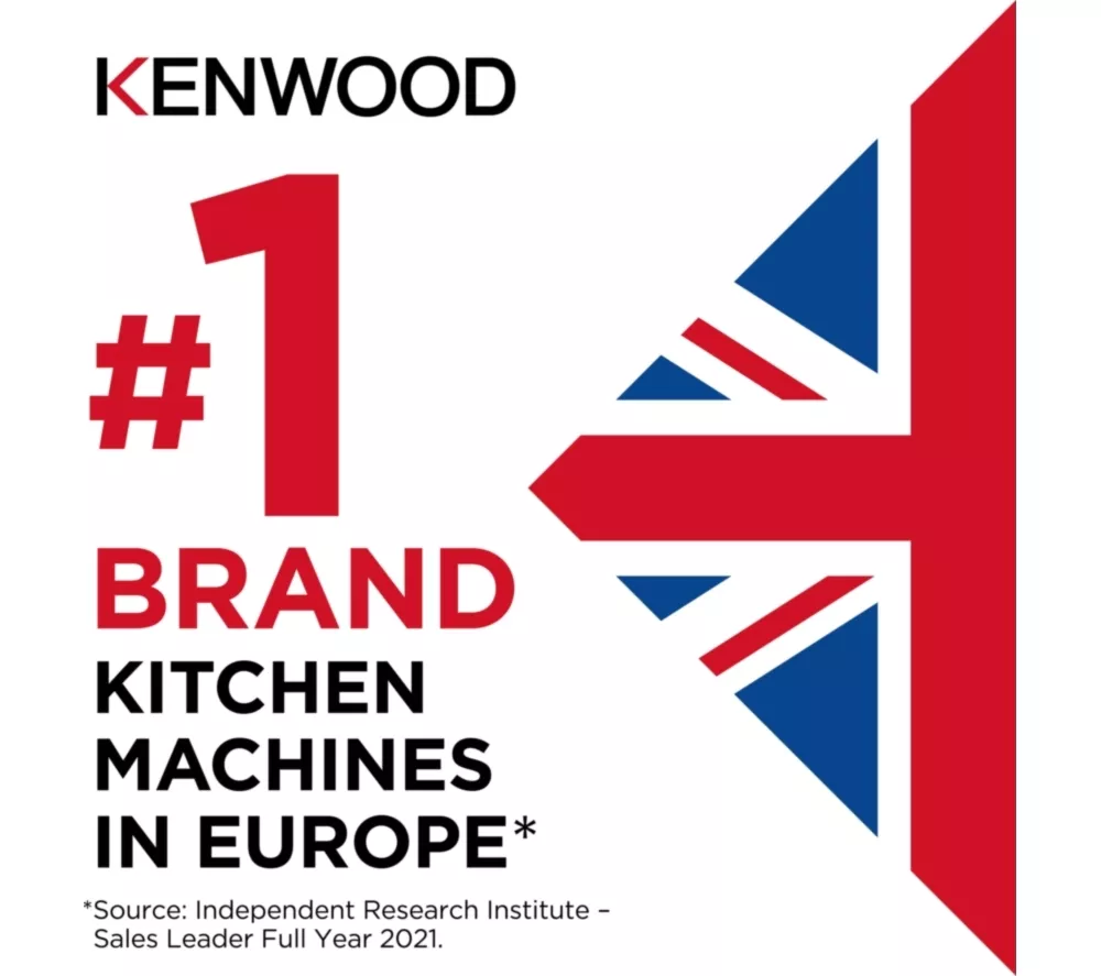 KENWOOD Titanium Chef Baker KVC65.001WH Stand Mixer - White