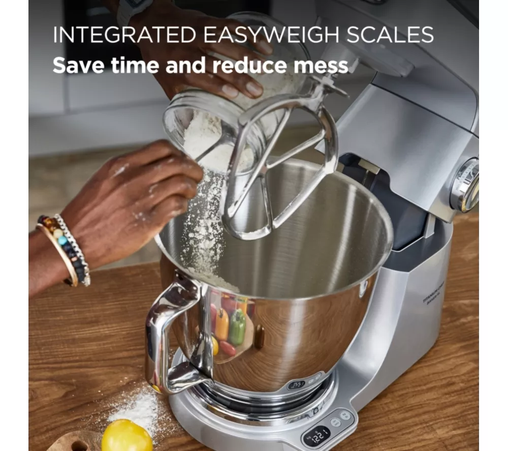 KENWOOD Titanium Chef Baker XL KVL85.004SI Stand Mixer – Silver