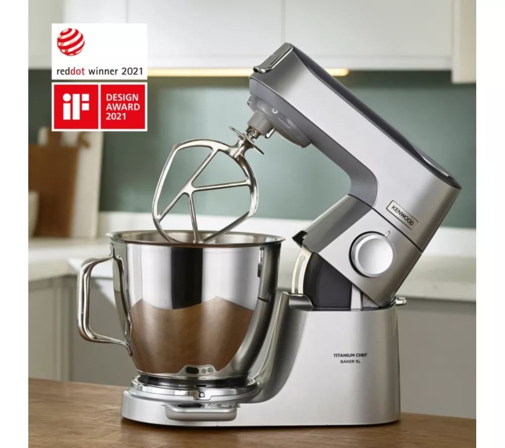 KENWOOD Titanium Chef Baker XL KVL85.004SI Stand Mixer – Silver