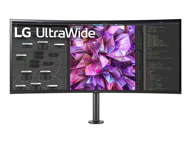 LG UltraWide 38WQ88C-W.AEK Quad HD 37.5" Curved IPS LCD Monitor - White