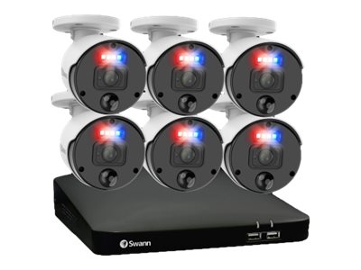 SWANN Master-Series SWNVK-879906 8-channel 4K Ultra HD NVR Security System - 2 TB 6 Cameras