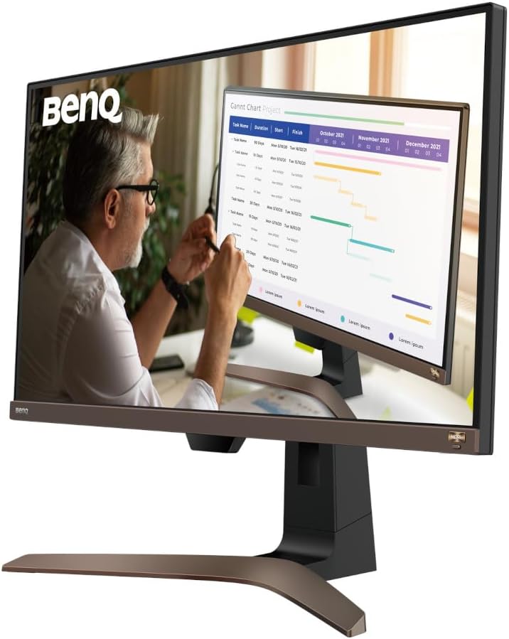 BENQ EW2880U 4K Ultra HD 28" IPS Monitor - Black & Brown