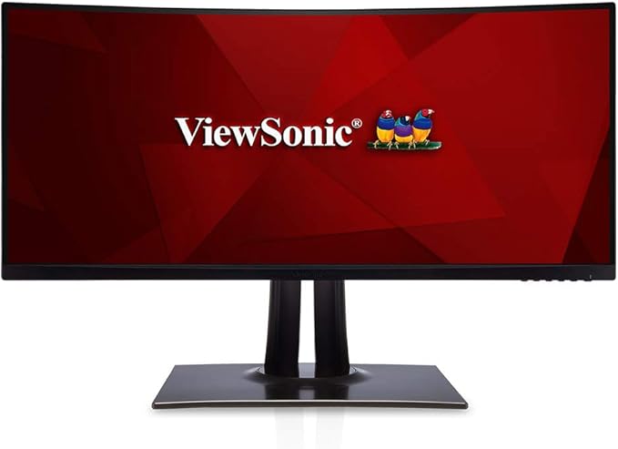 VIEWSONIC VP3481 Quad HD 34" VA LCD Curved Monitor - Black