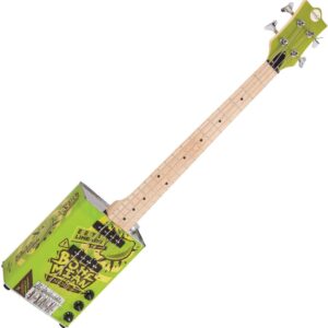 BOHEMIAN Oil Can Bass Guitar - Electric Limeade