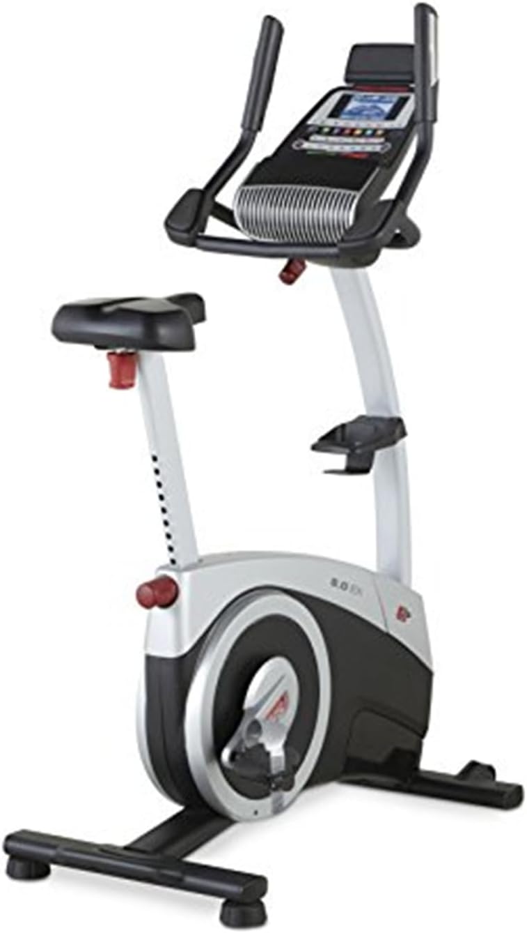 PROFORM 8.0 EX Smart Bluetooth Exercise Bike - Black & Silver