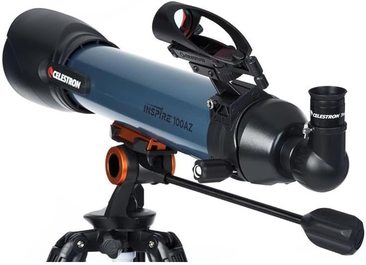 CELESTRON Inspire 100 22403-CGL Refractor Telescope - Black & Blue