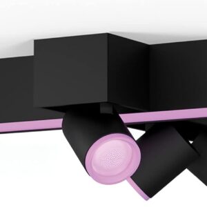 PHILIPS HUE Centris White and Colour Smart LED 3-Spot Ceiling Light
