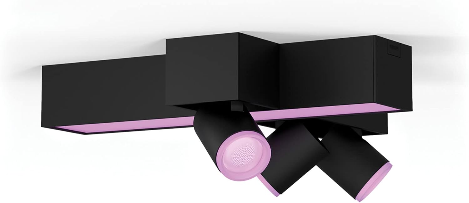 PHILIPS HUE Centris White and Colour Smart LED 3-Spot Ceiling Light