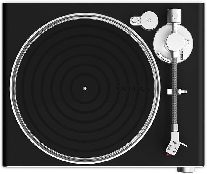 VICTROLA Stream Carbon for Sonos Belt Drive Turntable - Black & Silver
