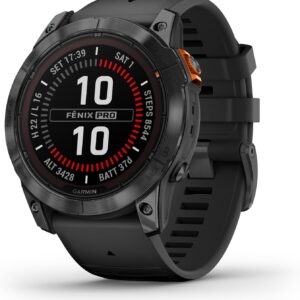 GARMIN Fenix 7X Pro Solar Smart Watch - Black