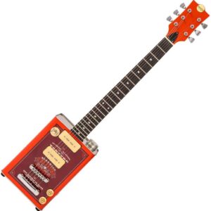 BOHEMIAN Oil Can Electric Guitar - Hot Sauce