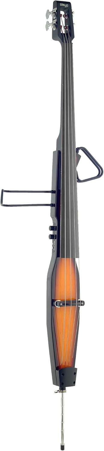 STAGG Electric Double Bass - Metallic Black