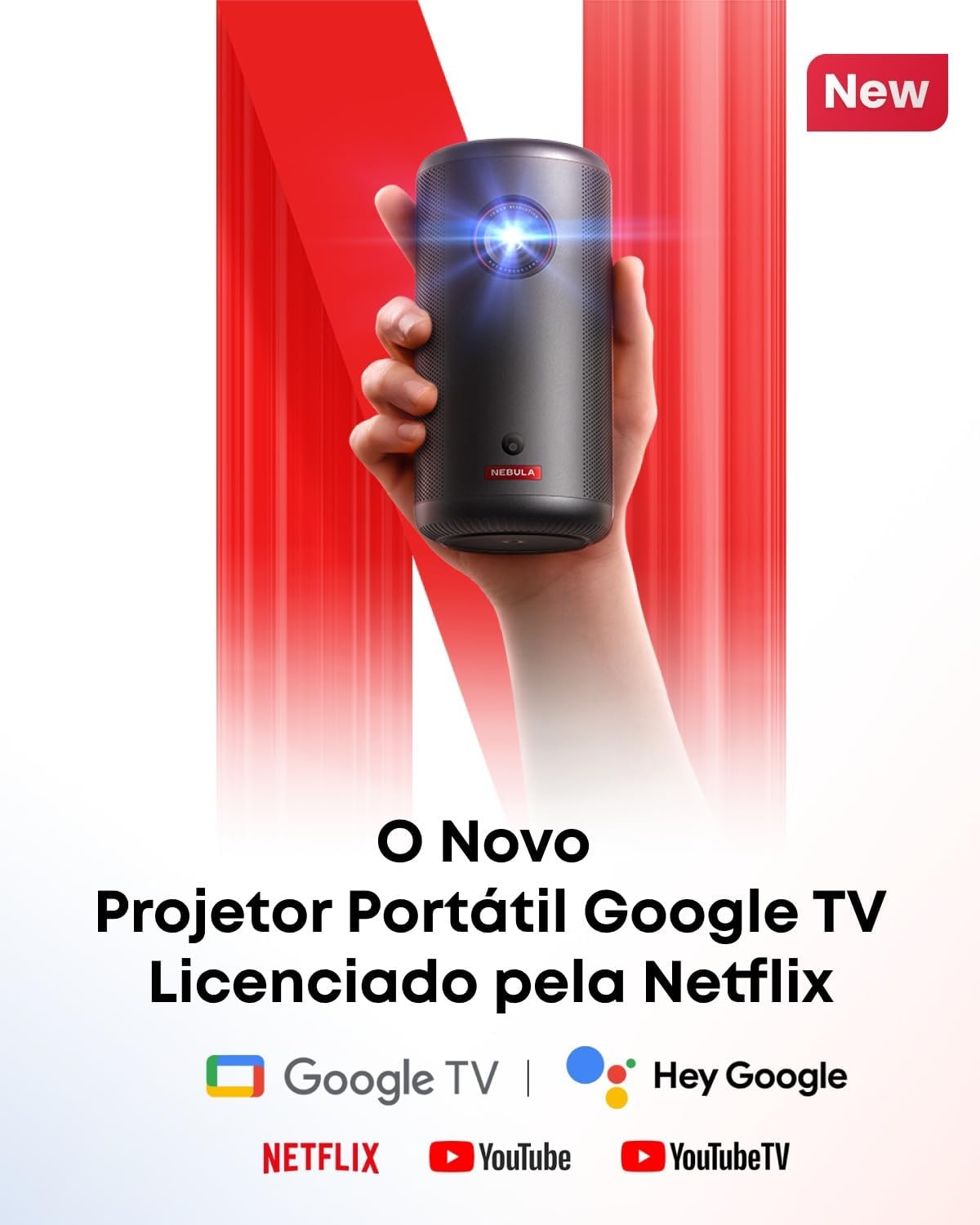 NEBULA Capsule 3 Laser Smart Full HD Portable Projector
