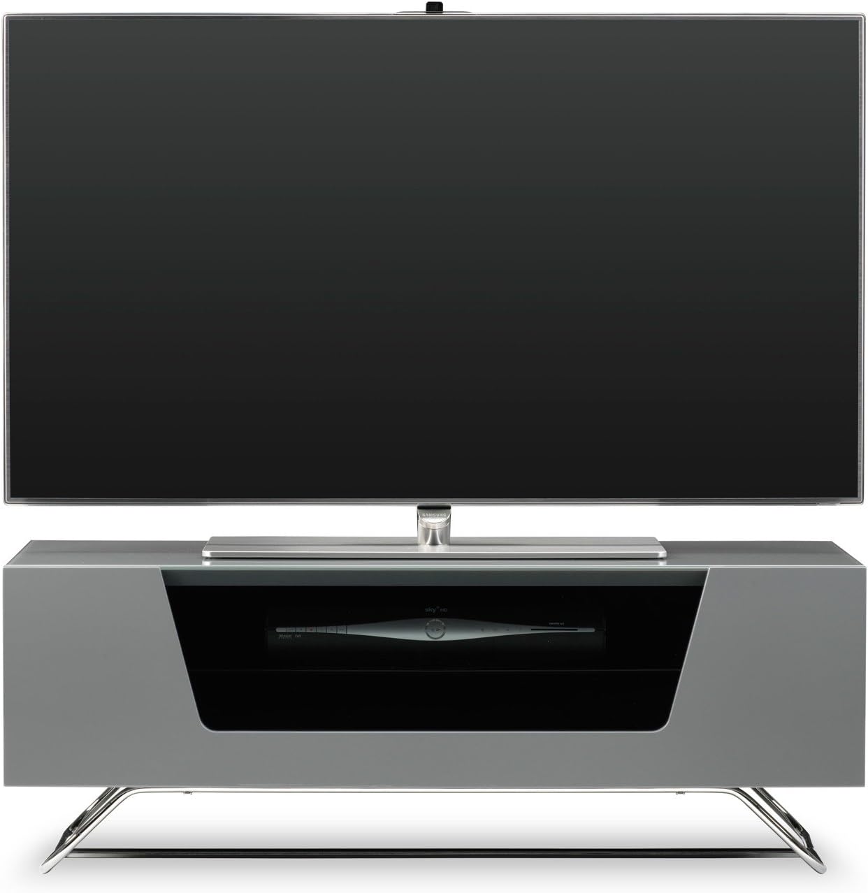 ALPHASON Chromium 2 Cantilever CRO2-1000BKT-GR 1000 mm TV Stand with Bracket - Grey