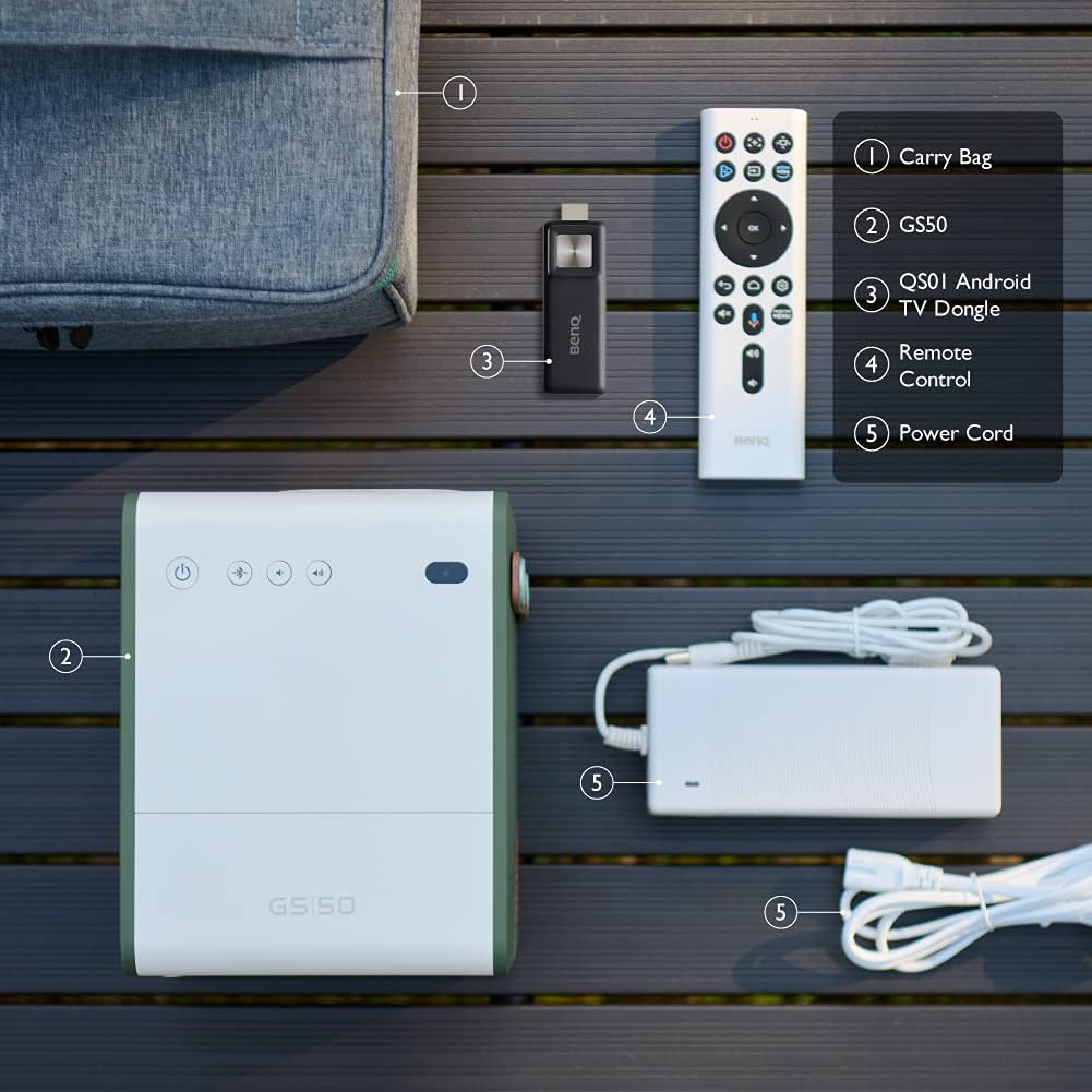 BENQ GS50 Smart Full HD Portable Projector
