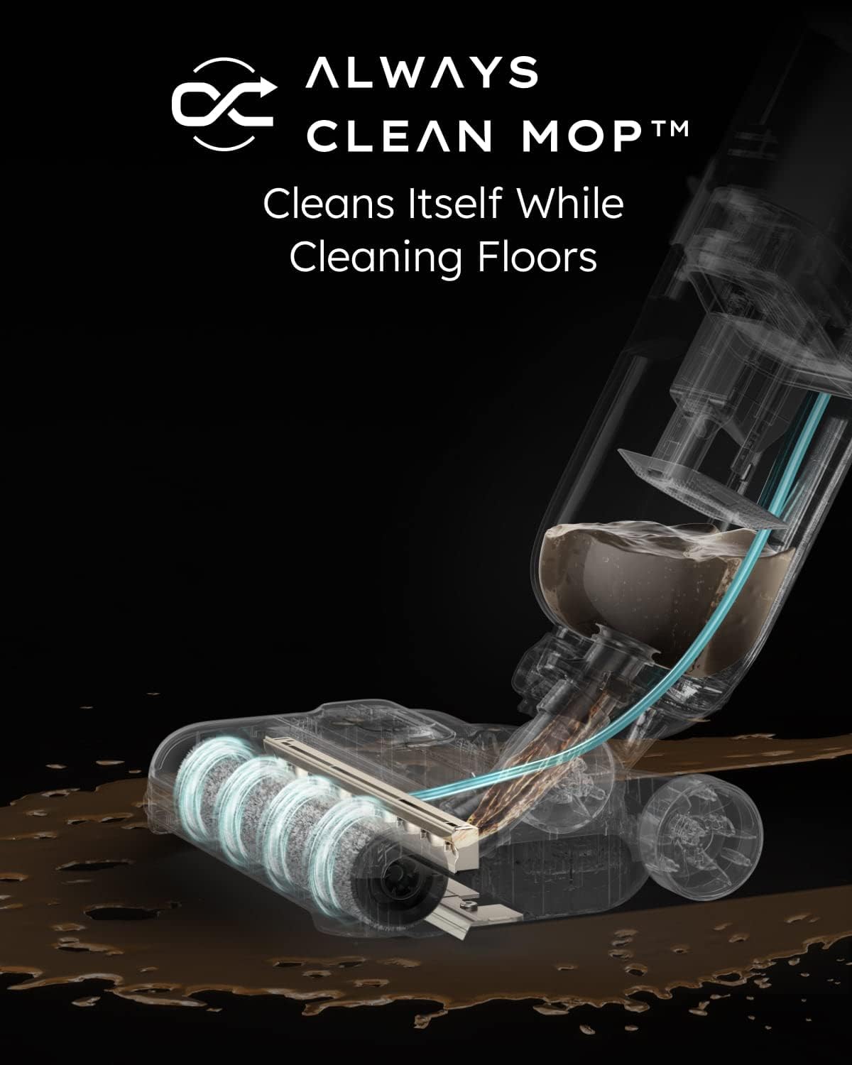 EUFY MACH V1 Ultra Cordless Upright Wet & Dry Vacuum Cleaner - Black