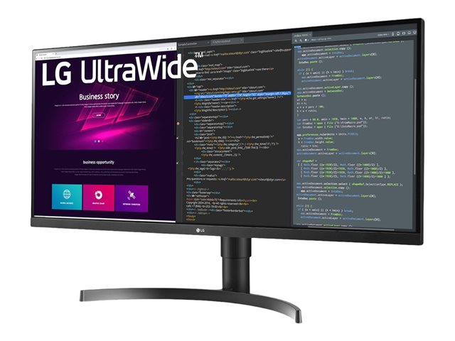 LG UltraWide 34WN750P-B Quad HD 34" IPS LCD Monitor - Black