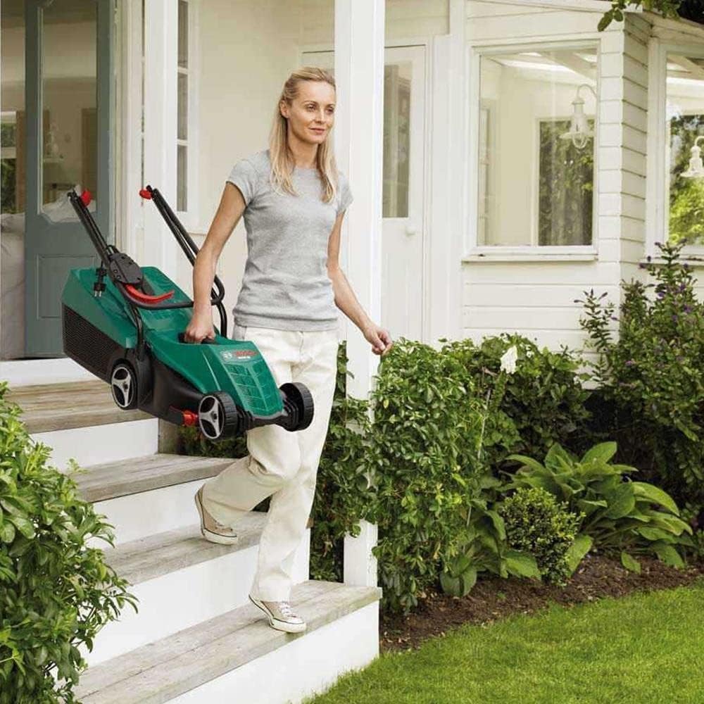 BOSCH Rotak 32 LI Cordless Rotary Lawn Mower - Green